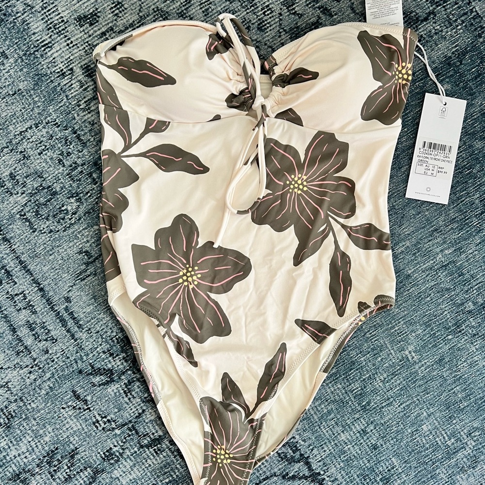 Rhythm Kia Floral tie one piece